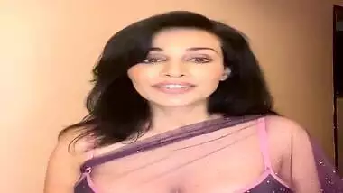 Randi Flora Saini Selling her Cleavage on her App “Guys Buy Ticket and Undress Me”