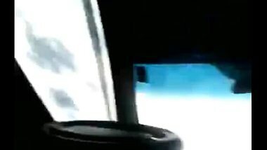 Slut Fucks Doggystyle In A Car