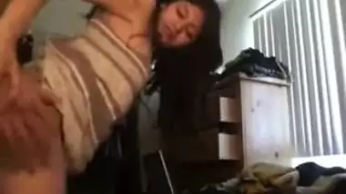 Home alone indian girl invites her bf for hot fuck