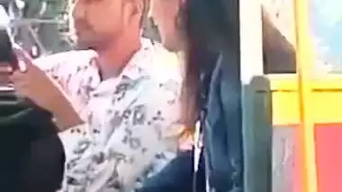 Horny Indian Girl Stroking And Sucking Penis Of Lover In Public