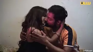 Indian horny couple fucks hard beside their guest