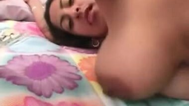 Busty girl sucks, fucks with smoking