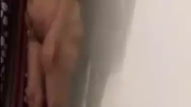 Desi bhabi show her beautiful ass selfie cam video