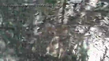 Outdoor fuck of the village guys and a local randi