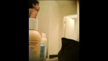 Indian teen after shower