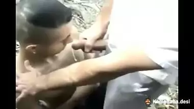 Trainee soldier’s outdoor gay sex video