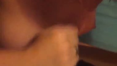 White chick handjob - indian