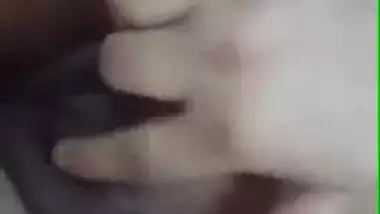 Desi hijabi bhabi fingering pussy selfie cam video capture