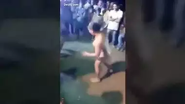 Indian first time ever nude dance