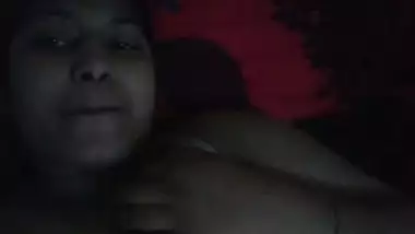 Desi bhabi boobs showing selfie video for lover