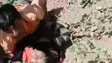 Dehati outdoor sex caught on livecam by a voyeur