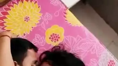 Dehati lovers enjoying romantic sex in hotel room
