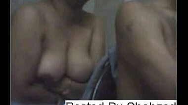 Hot chick exposes all on camera