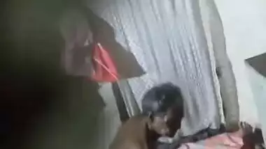 Old man having sex with maid caught on cam