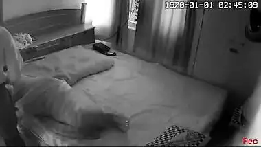 Hidden web camera Indian mms scandal of a mature couple in a hotel room