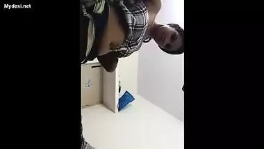 beautiful horny bhabhi masturbating in bathroom