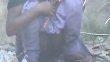Hot village girl peeing in the open place