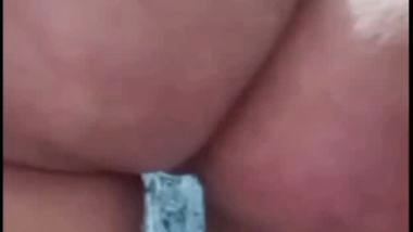 Bhabhi milking breast and fingering pussy viral live