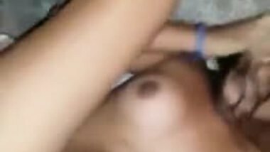 Indian or paki Slum girl spreading