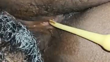 Wife pussy filled with diary milk