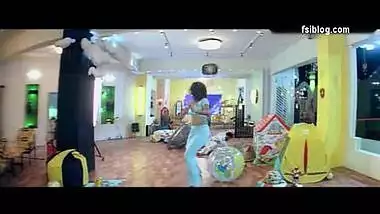 Simran Hot Song Scene Exposing Saree = FSIBlog.com