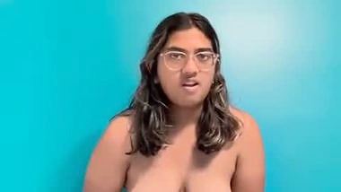South Indian big boob girl records her HD nude MMS