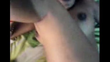 Blowing ex-boyfriend’s dick with passion
