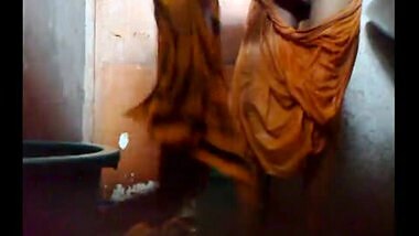 Bangladeshi Maid taking shower.