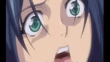Hentai Girl Filled Out With Massive Beast Cum