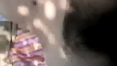 Hot N.indian Girl clean her Pussy after hard fucking with BF