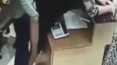 Couple Caught Fucking On CCTV Camera