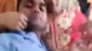 Indian gf bf romance In home