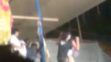 Indian girl Strip dance show in public