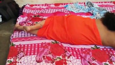 Indian aunty tempting her roommate