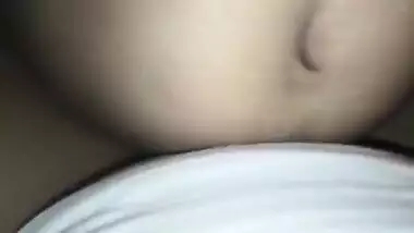 Indian bhabhi with the bush riding the dick of her lover