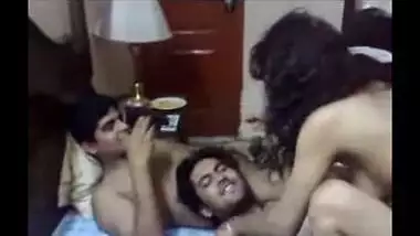Desi college girl first time hidden cam sex with lover in hostel room