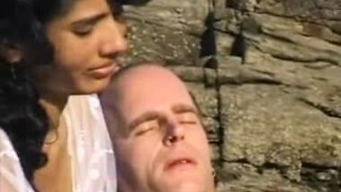 Indian Babe Jerking Big White Cock At Beach In Goa