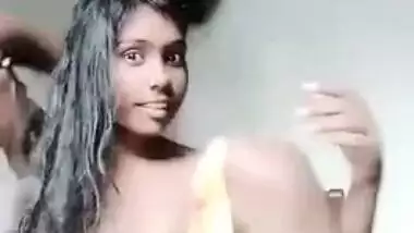 Shy Indian XXX girl showing her beautiful boobs on cam