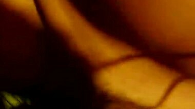 Horny wife pulling and stroking penis of friend