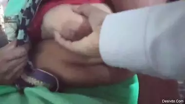 Desi Neighbor Playing with Frnd wife boobs
