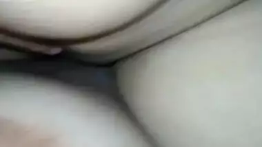 Newly-married wife taking dick in tight pussy and moaning
