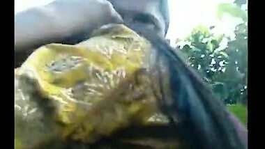 Beautiful girl shows her boobs and lovely nipples sucking