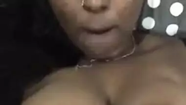 Indian wife recording herself nude for her husband
