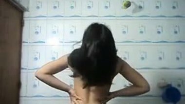 Bengali teen college girl striptease selfie MMS video