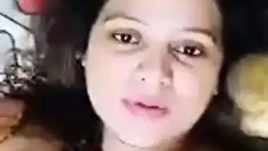 Beautiful indian bhabi selfie video capture