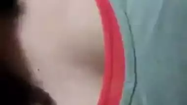 Bangladeshi Sexy Girl Playing With Boobs