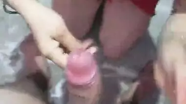 Sexy Bhabhi Blowjob and Ridding Dick Part 1