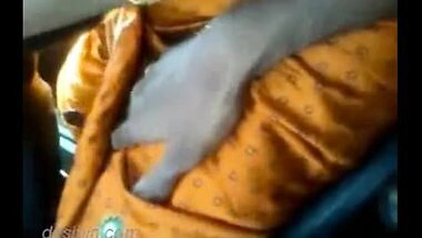 Tamil Guy Touch Desi Girl While Driving