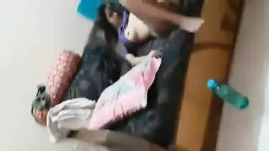 Saloni fucked in various positions by BF on couch with clear audio