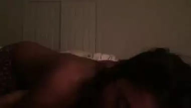 Hot bhabhi could not stop kissing the penis